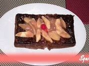 Una foto de postres con compota de manzana