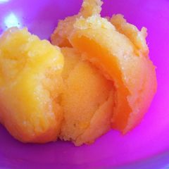 A picture of Mango Sorbet.