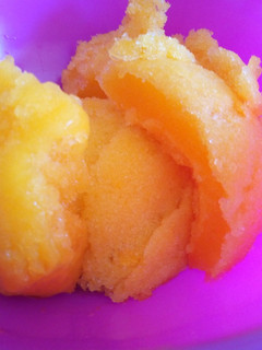 A picture of Mango Sorbet.