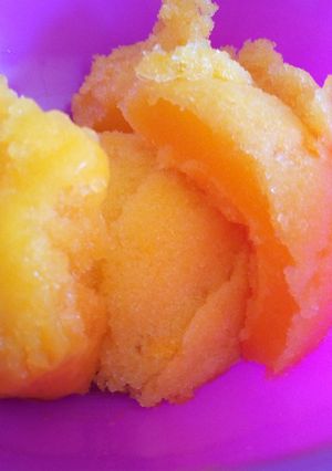 A picture of Mango Sorbet.