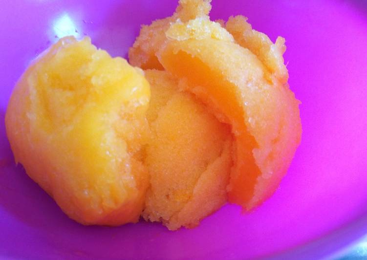 Simple Way to Make Speedy Mango Sorbet