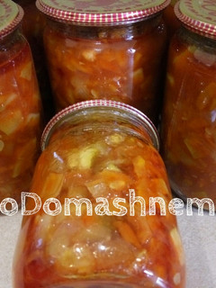 Фото Вкуснейший лечо! От такого салата из кабачков на зиму Вы останетесь в восторге!.