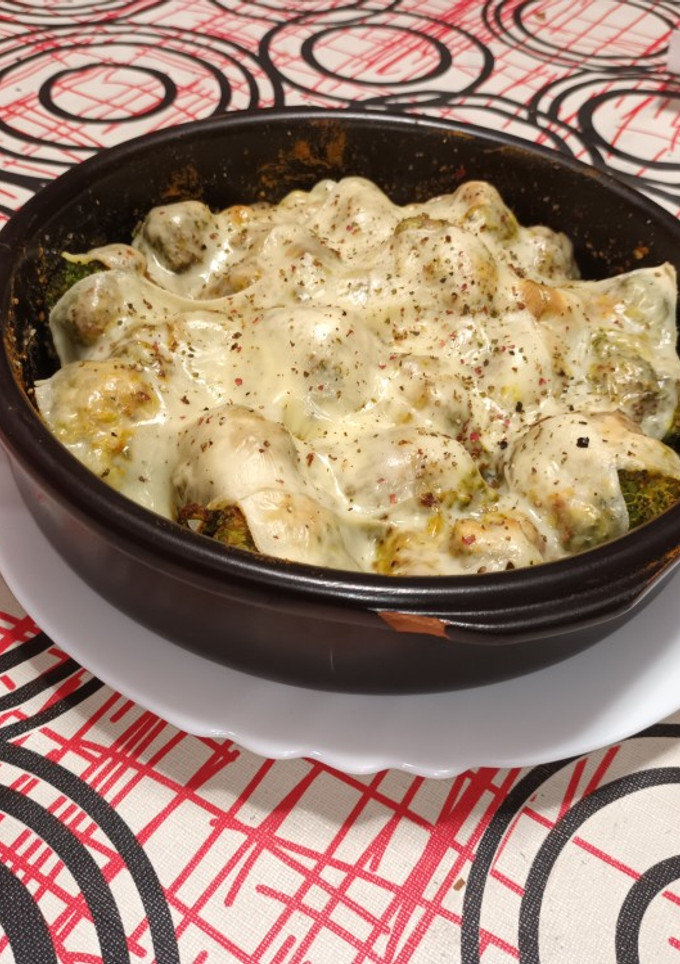 Una foto de Brócoli al horno 🥦🥦🥦