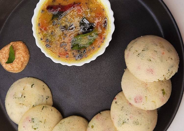 Recipe of Super Quick Homemade Vegetables Idli