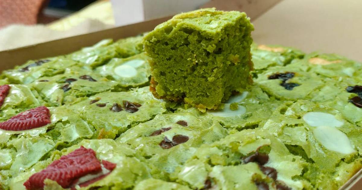 Resep Brownies Green Tea Oleh Ina Diniar - Cookpad Resep Brownies Green Tea Oleh Ina Diniar - Cookpad