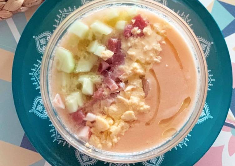 Gazpacho de tomate y manzana