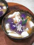 Bubur Jali dengan Biji Salak Ubi Ungu