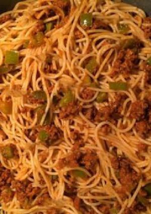 عکسی از دستور ماکارونی