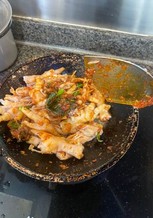 Foto resep Ceker mercon tanpa tulang