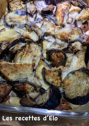 Une photo de Moussaka légère