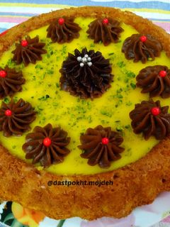 عکسی از دستور کیک حلوا