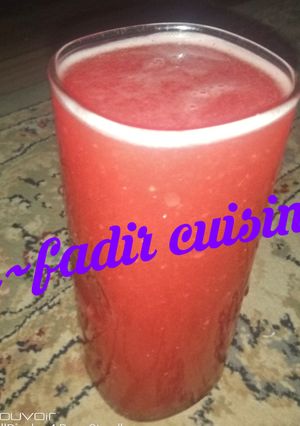 A picture of Water melon juice.