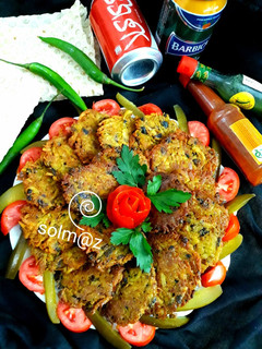 عکسی از دستور کوکو قارچ solm@z