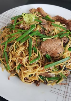 รูปของ หมี่ซั่วผัดเป็ด
