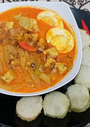 Foto resep Lontong Sayur Labu Siam