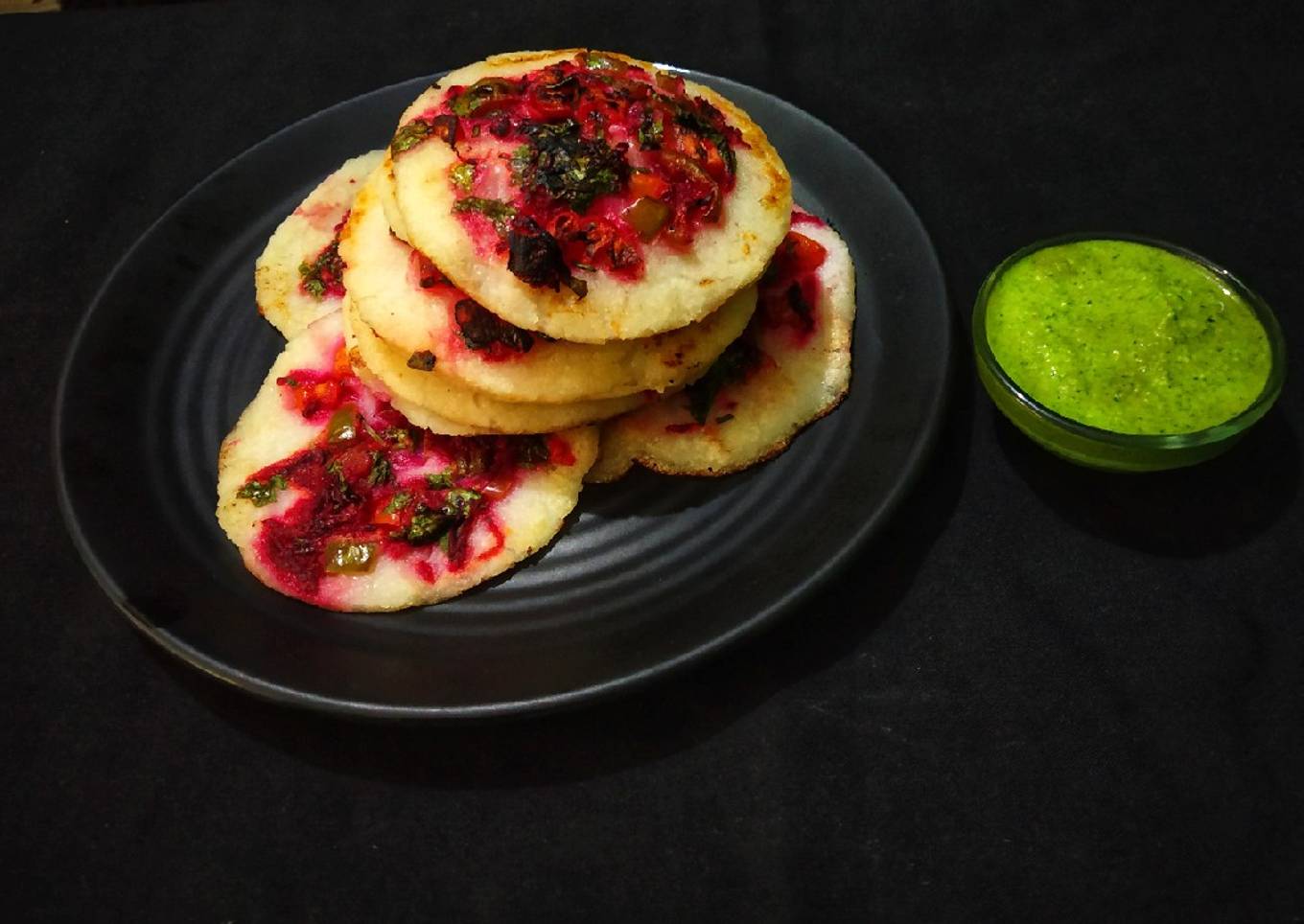 Poha uttapam