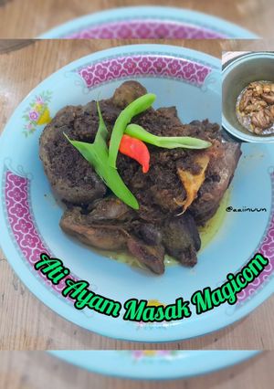 Foto resep Ati Ayam Masak Magicom 🤎 🐓