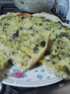 Una foto de Tarta de puerros