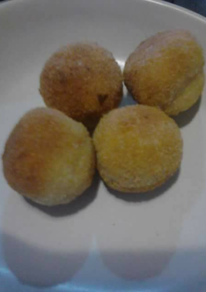 Una foto de Croquetas de pechuga y beicon