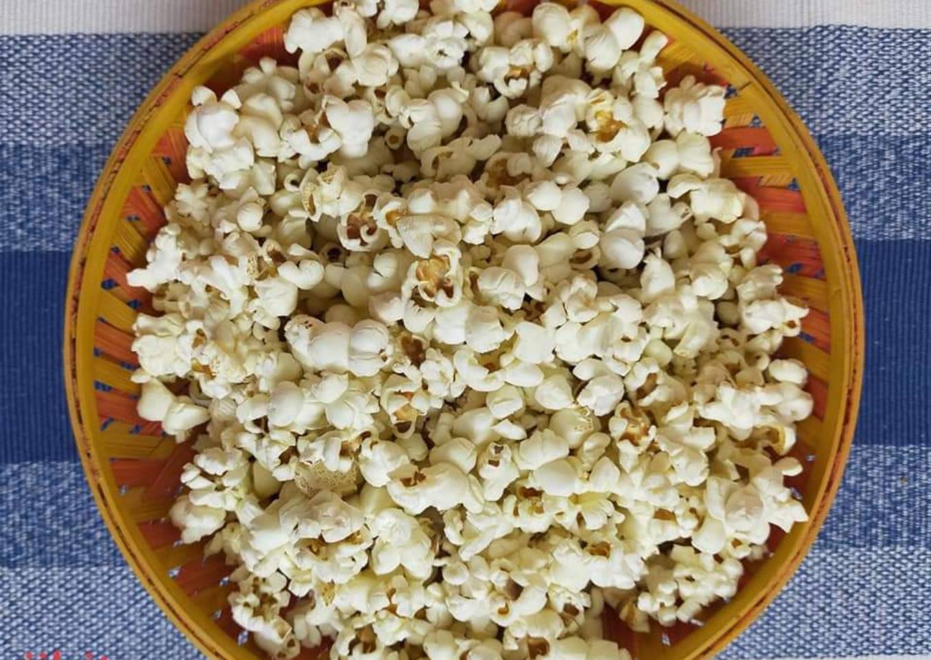 Salt Roasted Corn (Oil free/ Butter free PopCorns)