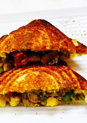 A picture of Healthy Toasted sandwich.