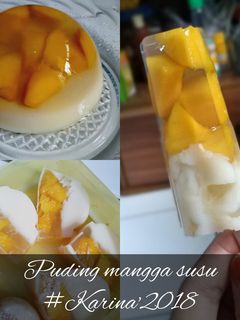 Foto resep Puding mangga susu