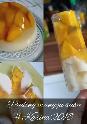 Foto resep Puding mangga susu