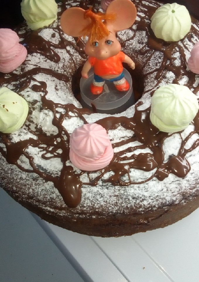 Una foto de Torta marmolada del Topo Gigio