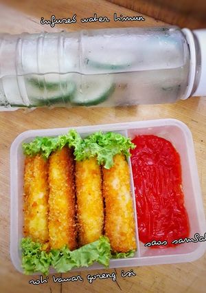Foto resep Roti tawar goreng isi sosis