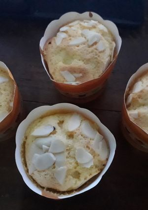 Foto resep Cupcake almond slice