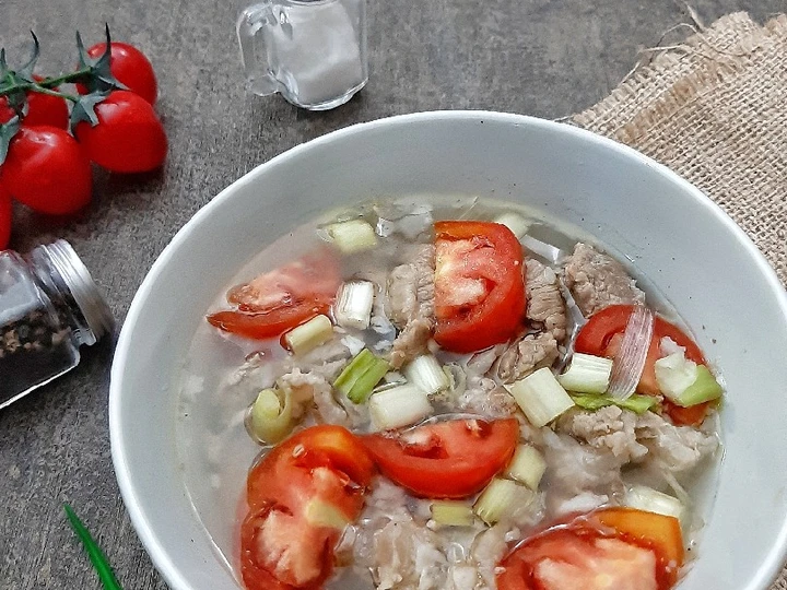 Cara Mudah Membikin Resep Soto Sapi Kuah Bening yang Menggugah Selera Anti Ribet, Uenak Banget