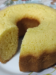 Una foto de Budín de naranja sin gluten