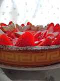 Crostata dedicata a Beatrice