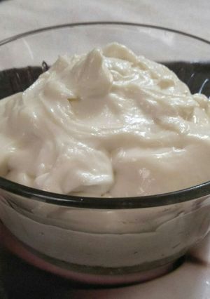 A picture of Homemade cheese cream recipe.