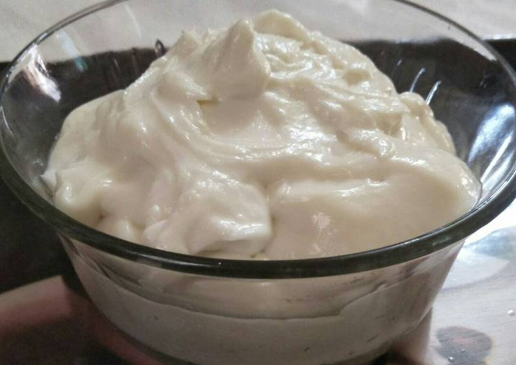 Homemade cheese cream recipe