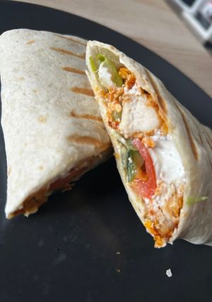 Crispy Chicken Tortilla 🌯 recept fotója