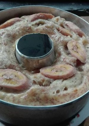 Foto resep Bolu pisang kukus /banana cake