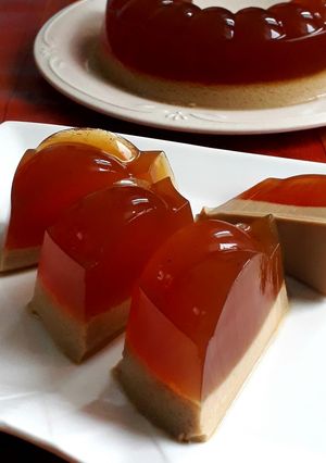 Foto resep Agar agar santan gula merah