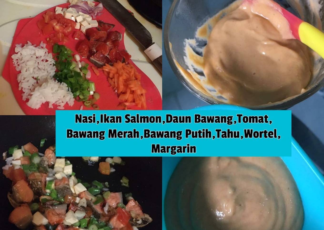 MPASI PERTAMA SIMPLE MENU 4⭐️ Ikan Salmon