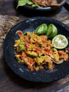 Foto resep SAMBAL BANJUR Jeruk limau