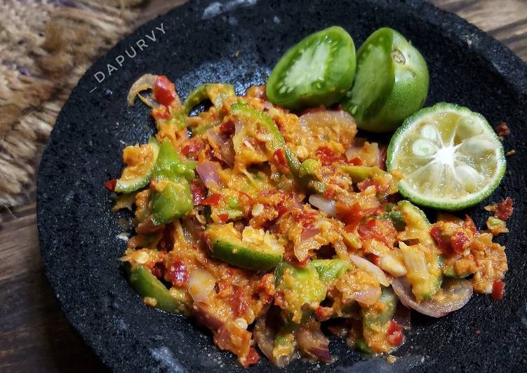 Resep SAMBAL BANJUR Jeruk limau Anti Gagal