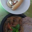 Hígado de res en su salsa