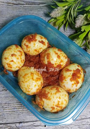 Foto resep Balado telor rebus