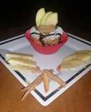 Muffin de manzana con canela