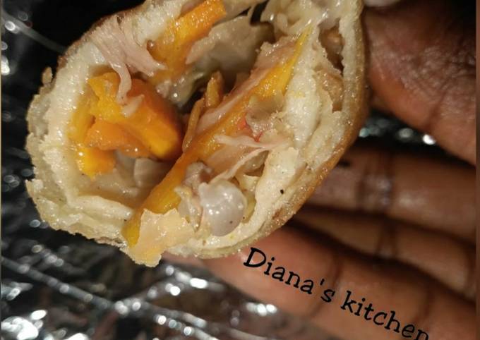 Recipe of Super Quick Spring rool by DIANA’S kitchen cake an more