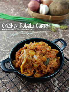 Foto resep Ayam Kentang Kari isian Curry Puff / Karipap / Pastel / Epok² / Risol, Roti Goreng dll