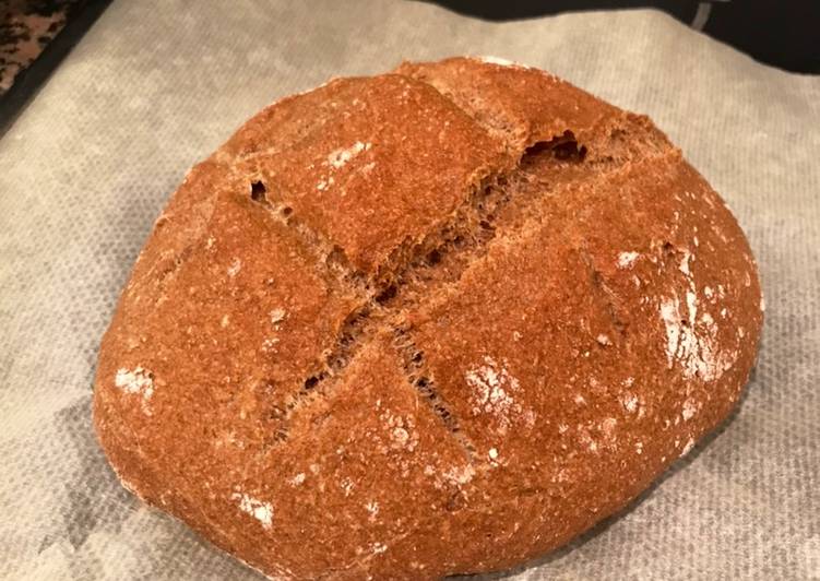 Pan casero integral y de espelta