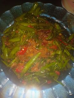 Foto resep Tumis kangkung pedas