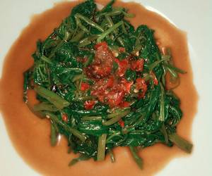 Resep mudah Rujak Kangkung Enak Sempurna