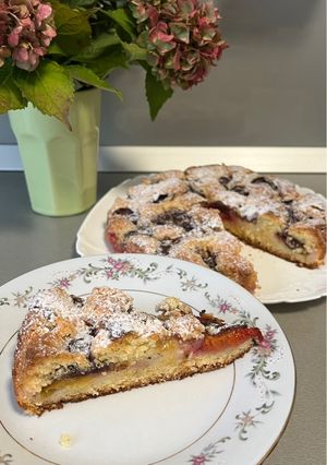 New York Times szilvás pite 🥙. The New York Times Plum Torte recept fotója